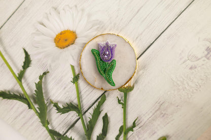 a picture of a flower on a table