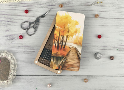 Wooden Needle Minder