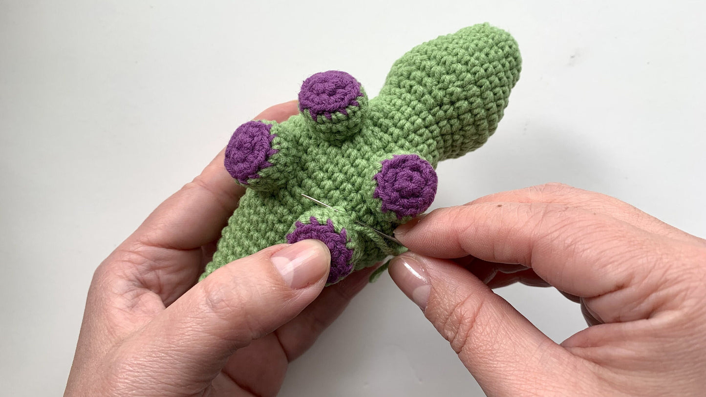 Crochet Dinosaur - Amigurumi PDF Pattern