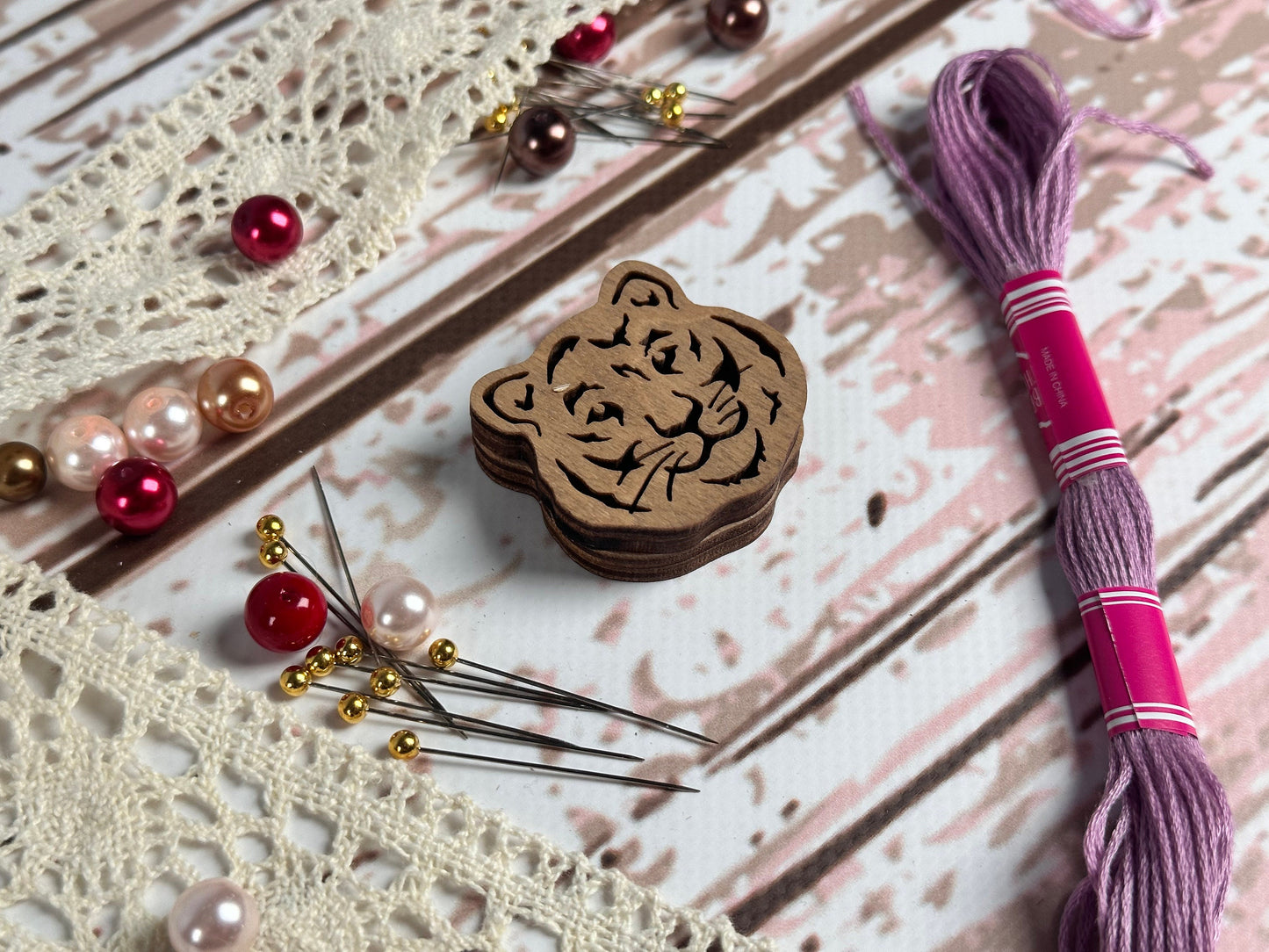 a piece of wood sitting on top of a table