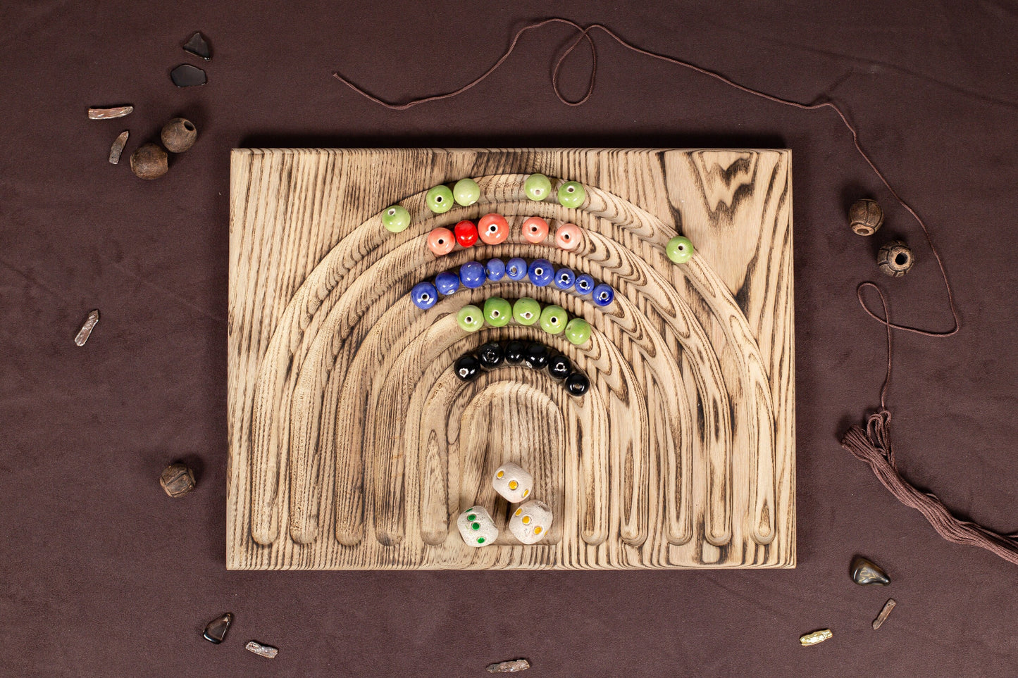 Wooden Beading Board