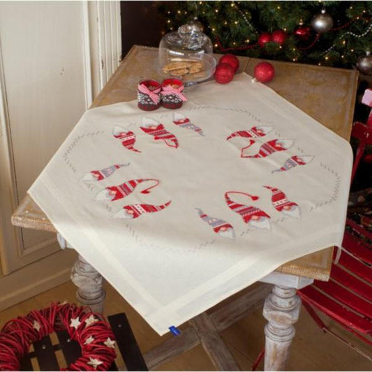 Christmas Table Decor Cross stitch Embroidery DIY Kits