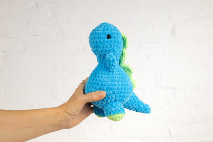 Crochet Dinosaur Plushie - Amigurumi Toys Readymade