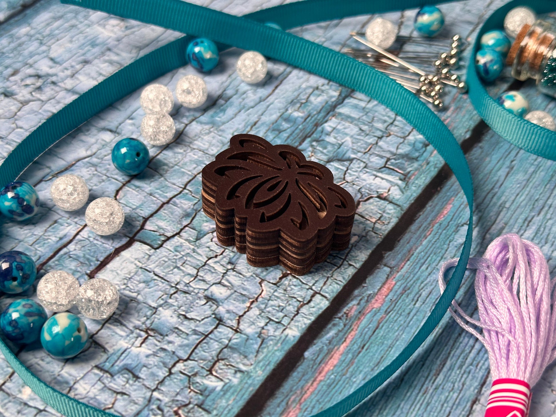 a piece of chocolate sitting on top of a table