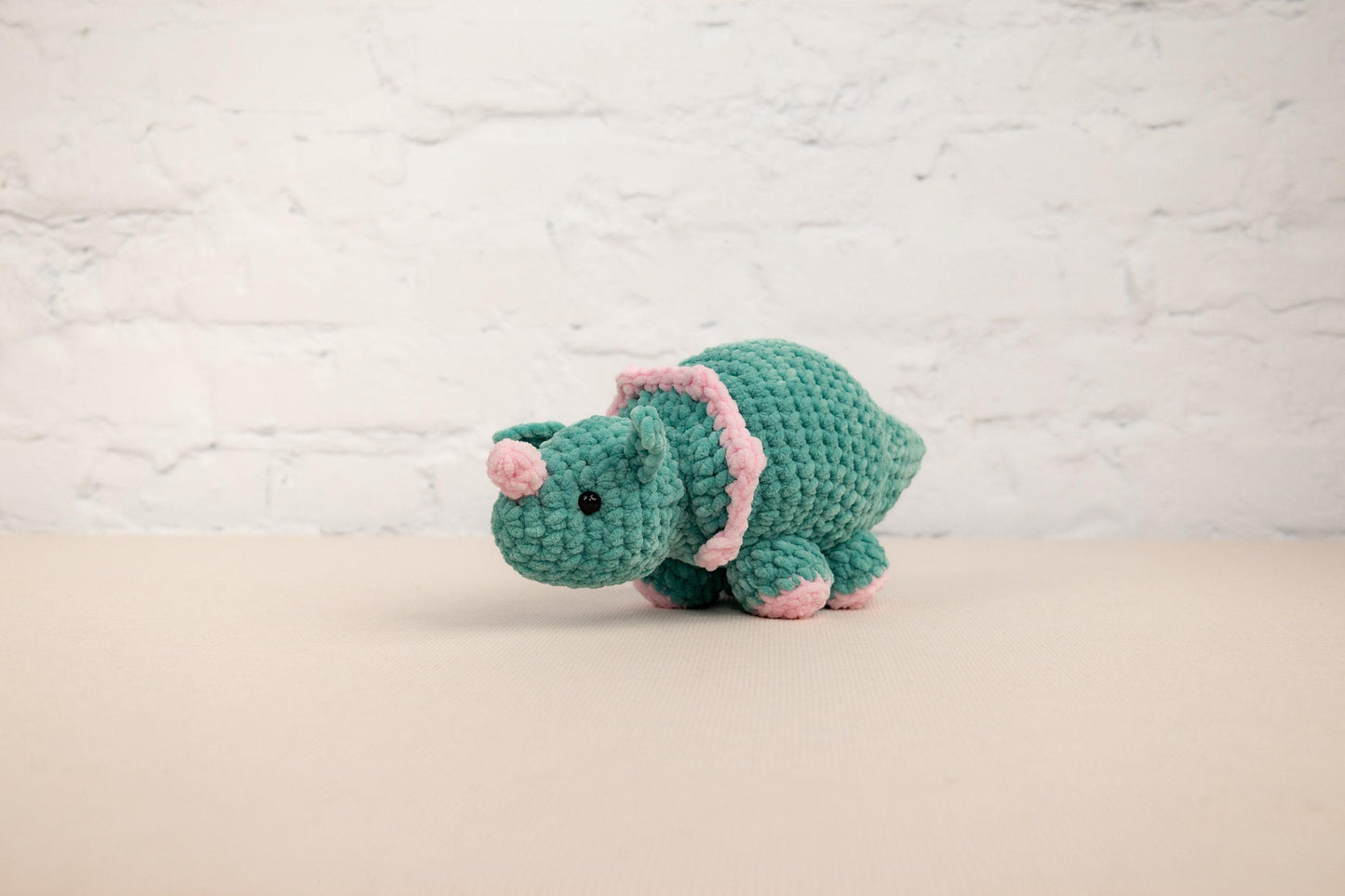 Crochet Dinosaur Plushie - Amigurumi Toys Readymade