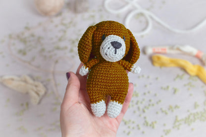 Crochet Dog - Amigurumi Toys Readymade