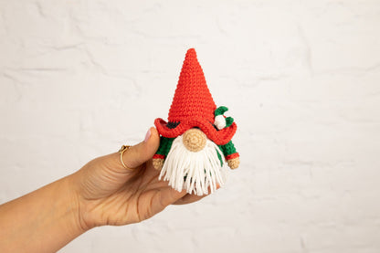 Crochet Christmas Gnome - Amigurumi PDF Pattern