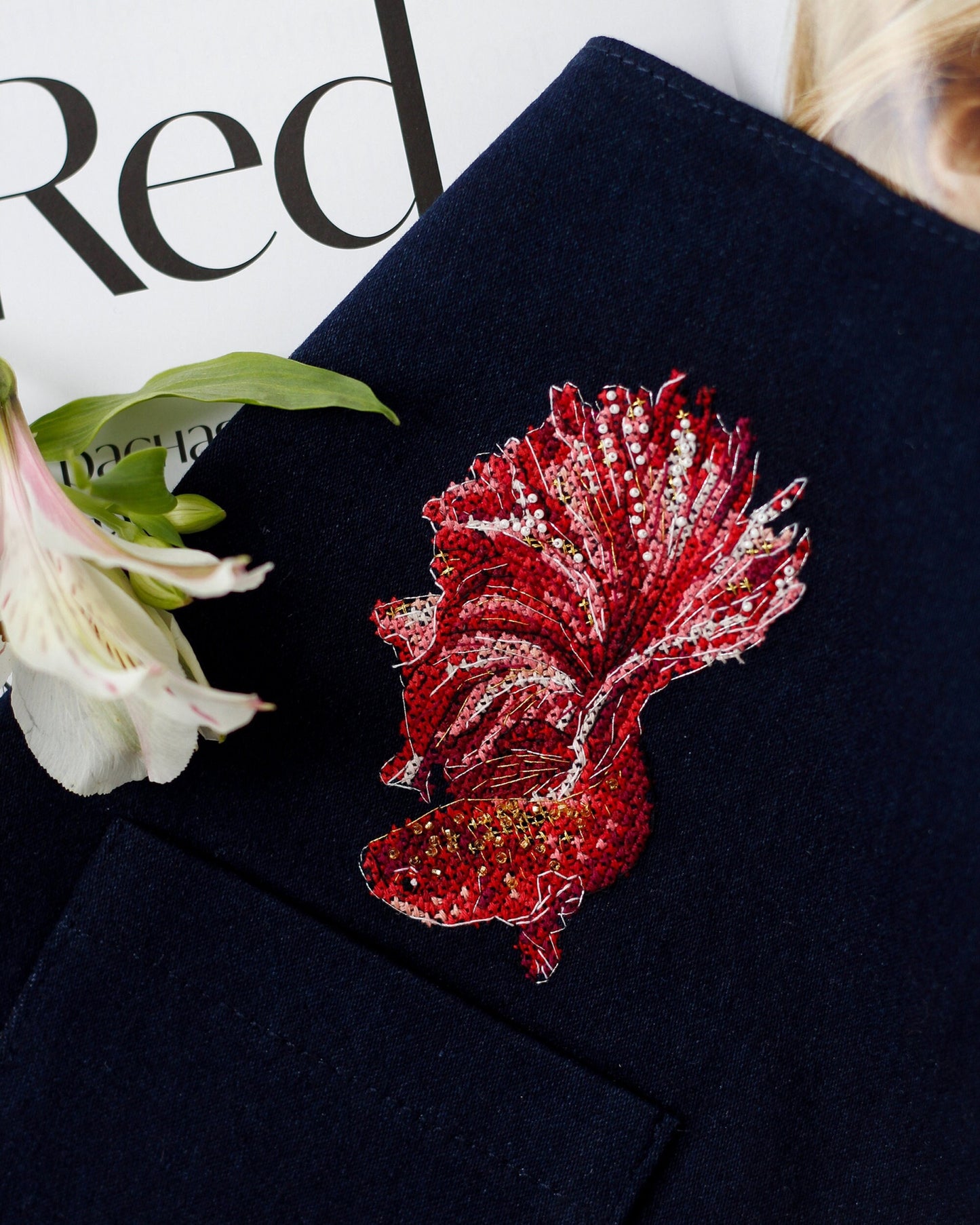 Veiltail Cross stitch Embroidery DIY Kits