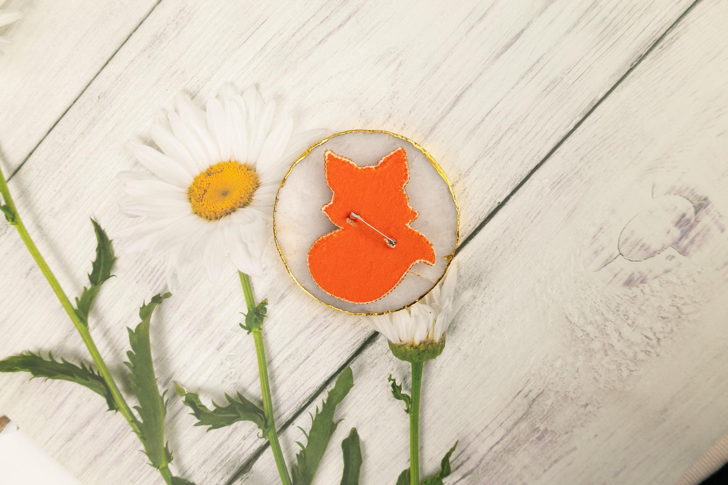 a picture of a flower and a picture of a cat