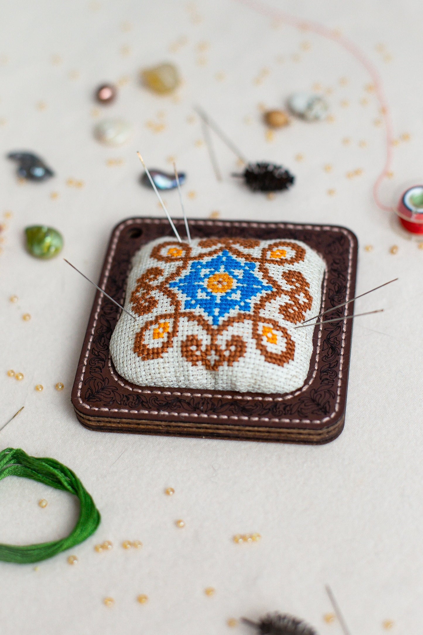 Wooden Embroidery DIY Kit
