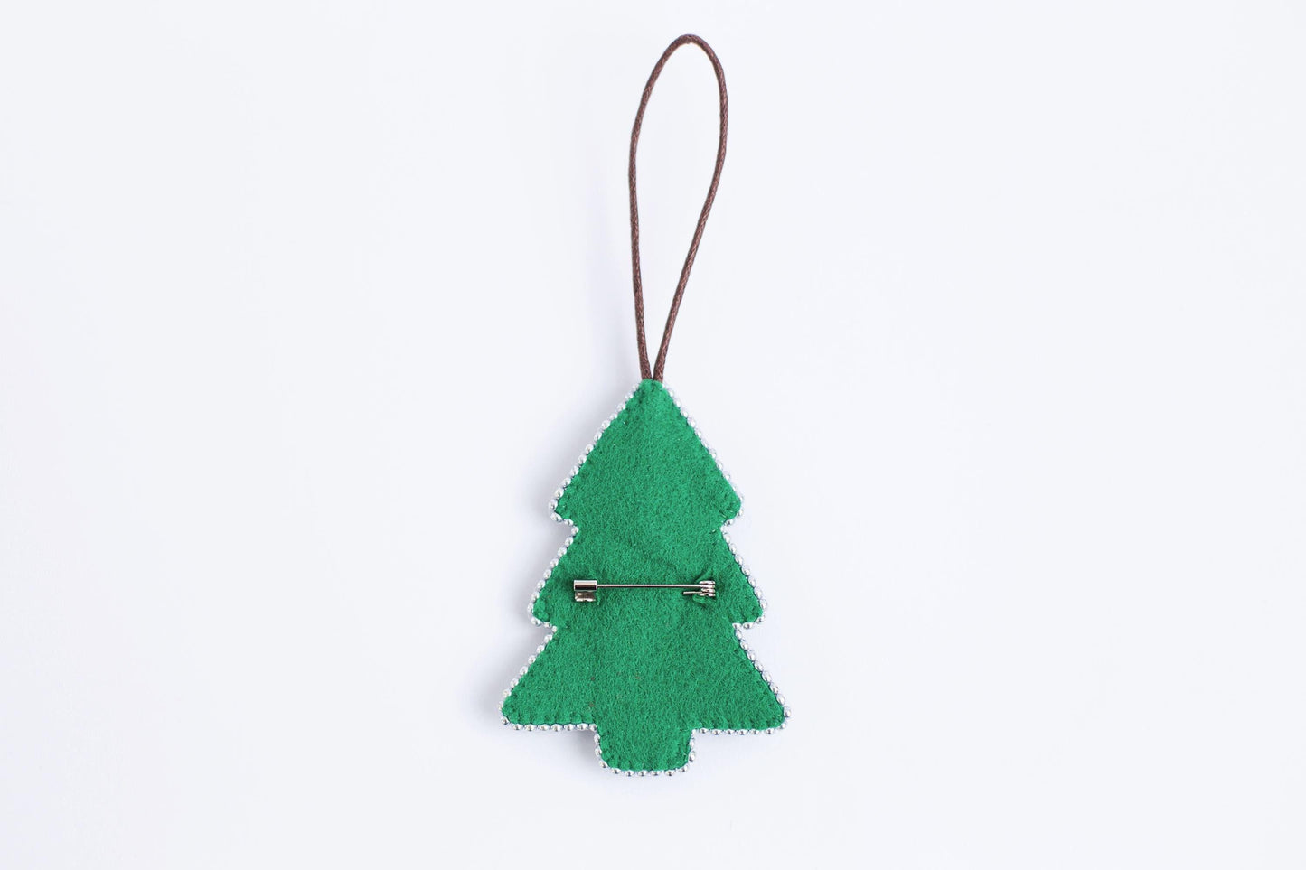 Christmas Tree - Readymade Beaded Brooch