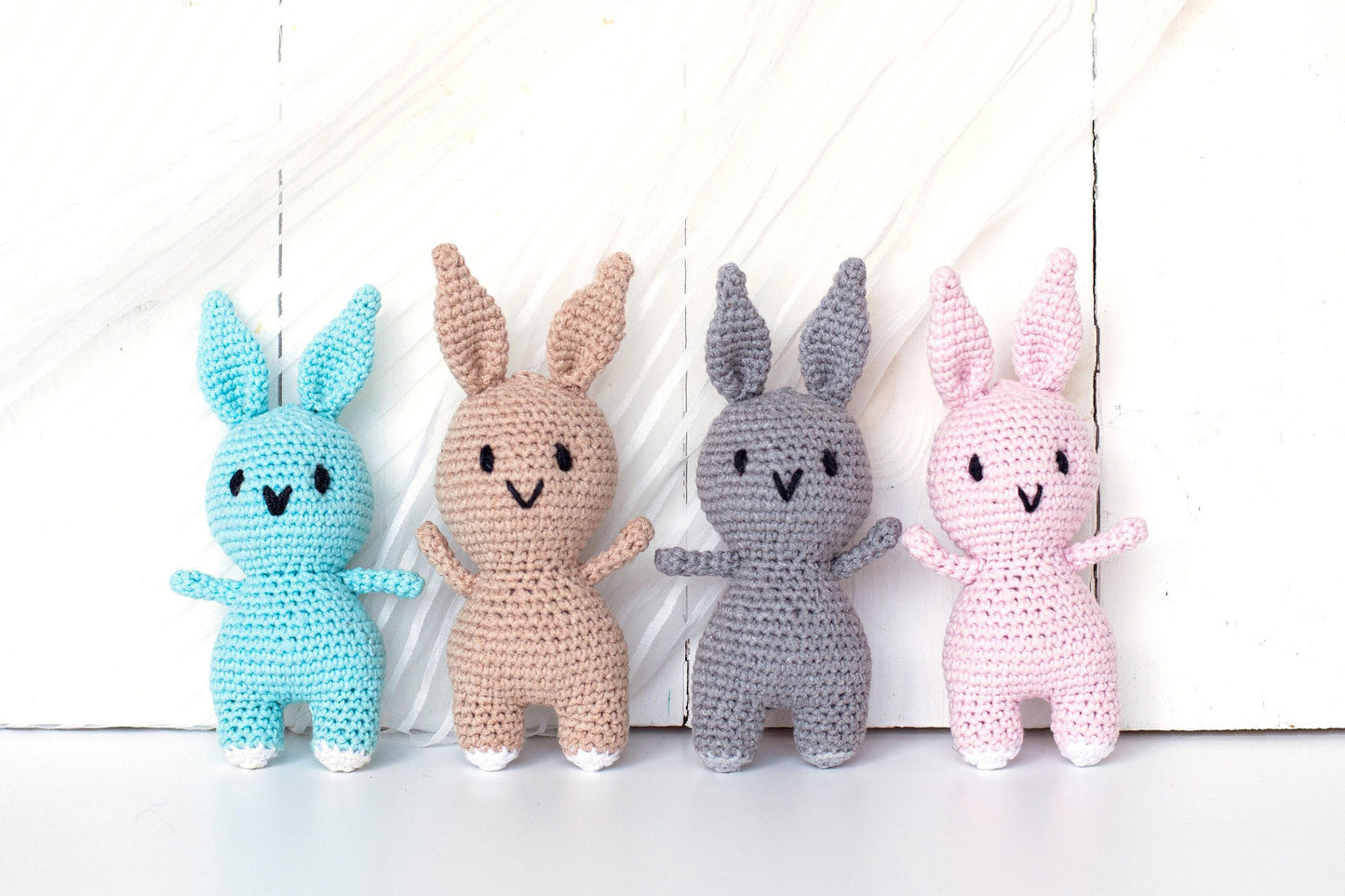 Crochet Bunny - Amigurumi Toys Readymade