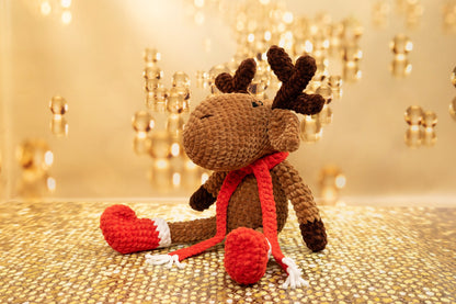 Crochet Christmas Reindeer - Amigurumi PDF Pattern
