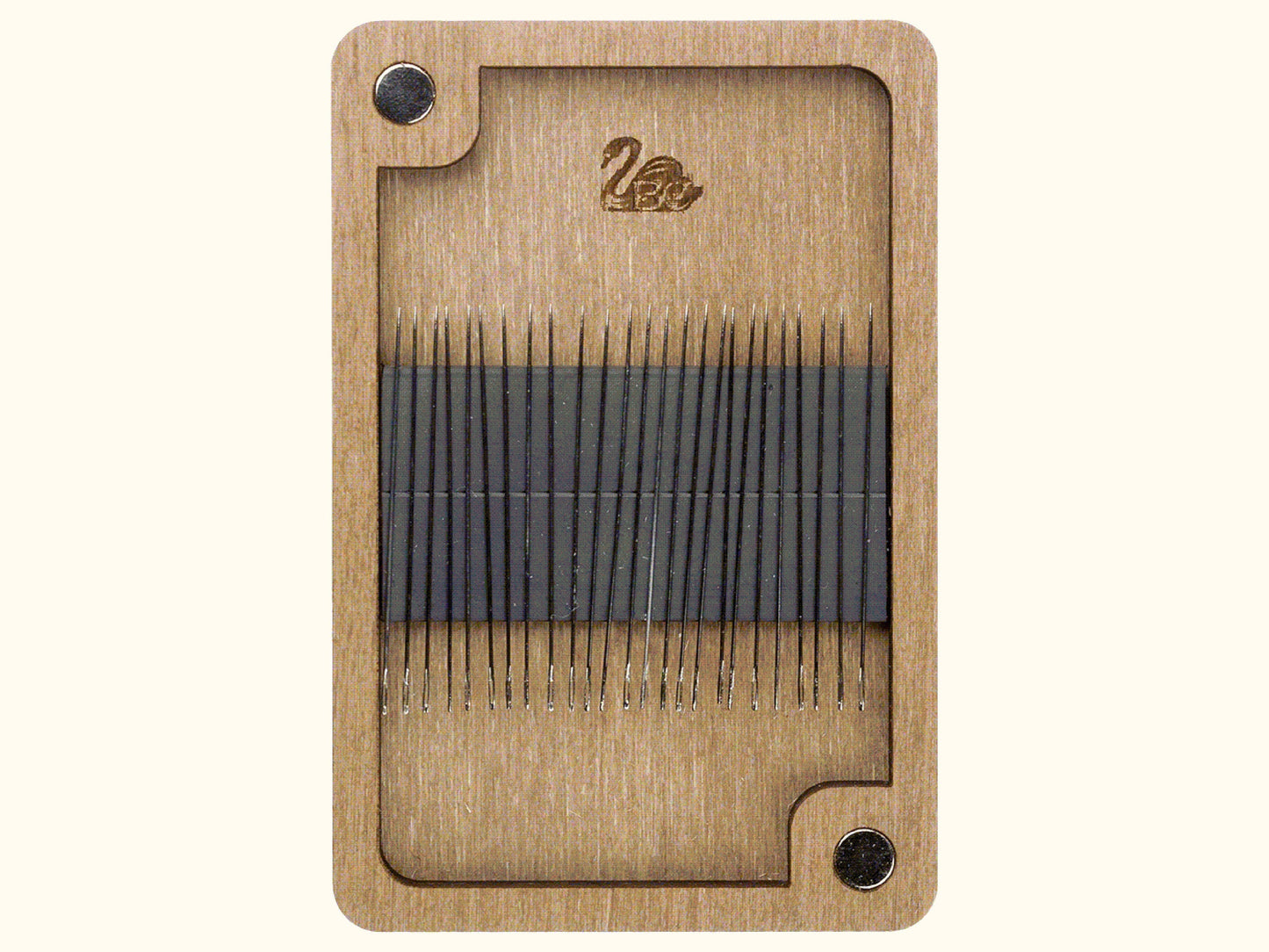 a close up of a piece of wood with needles