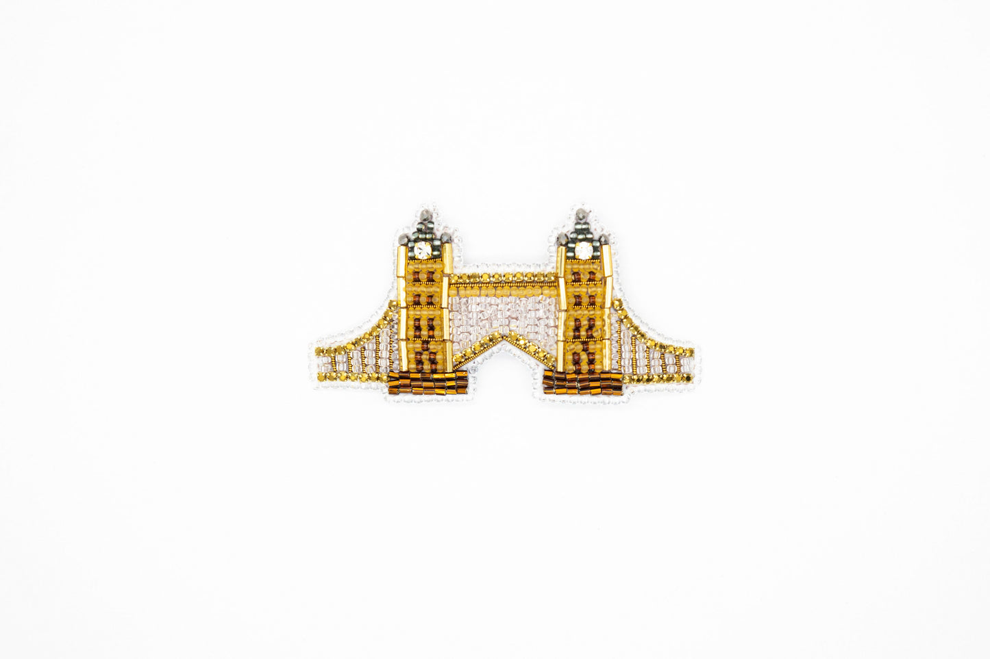 a picture of a tower bridge on a white background