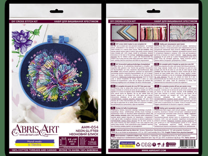 Flower Art Cross stitch Embroidery DIY Kits