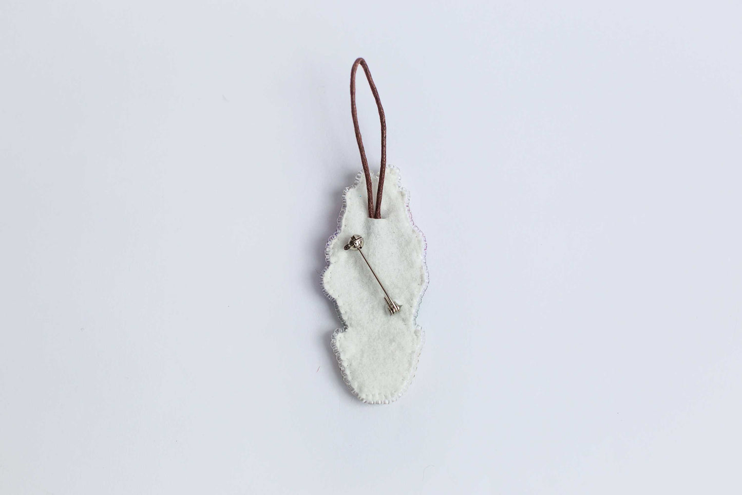 Hyacinth Flower - Readymade Beaded Brooch