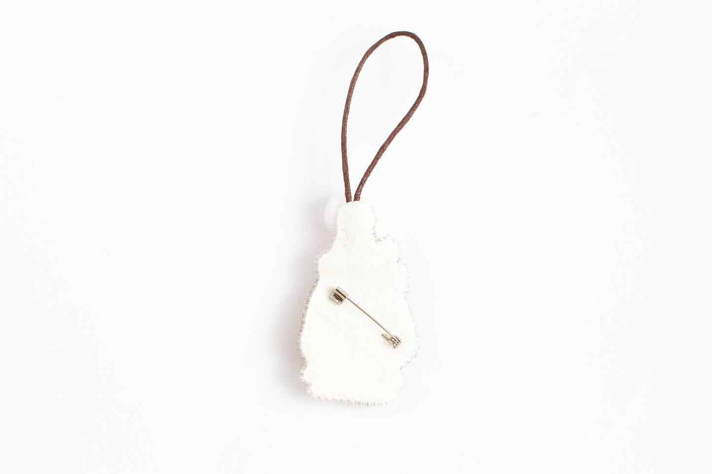 Christmas Cocker Spaniel Dog - Readymade Beaded Brooch