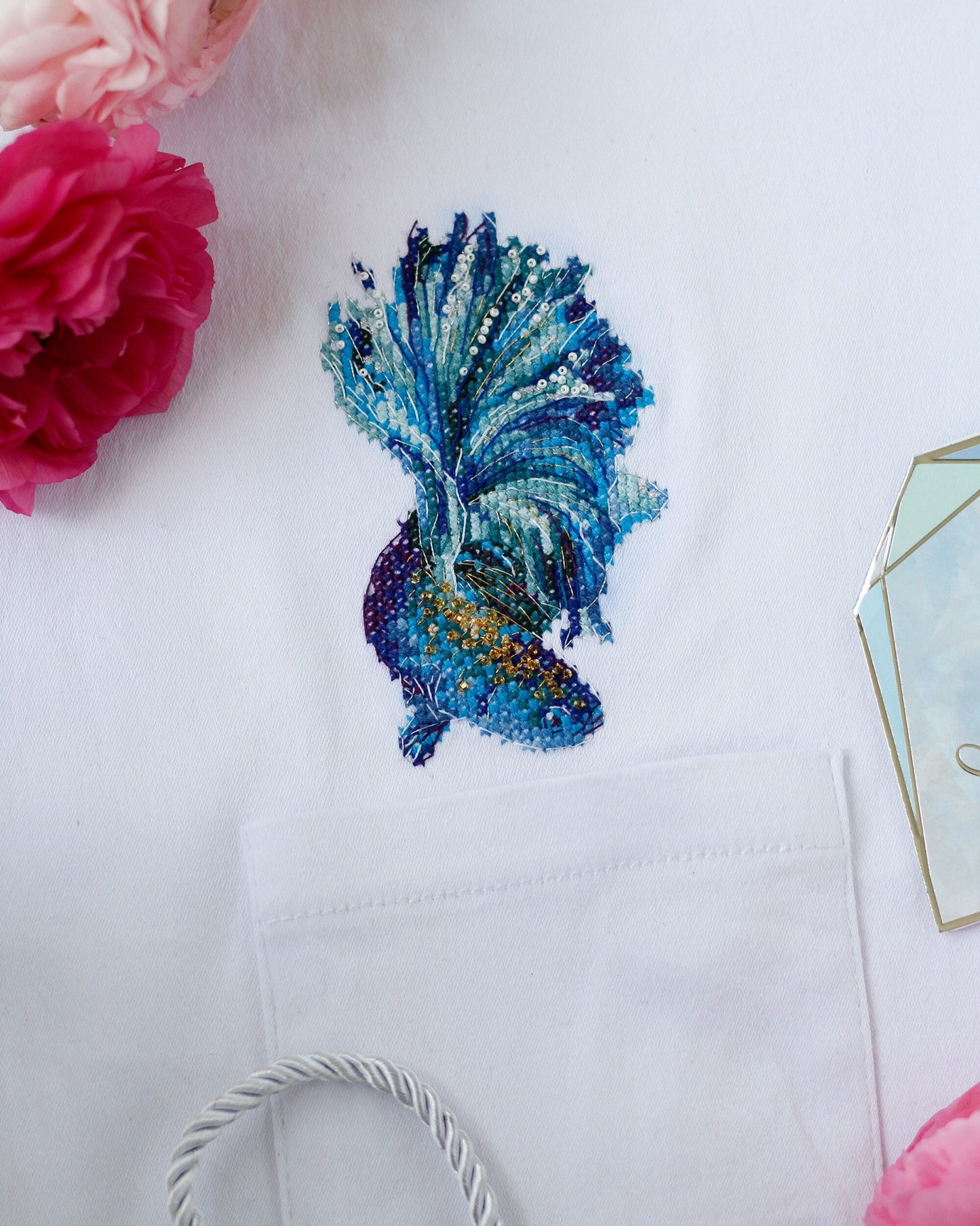 Veiltail Cross stitch Embroidery DIY Kits