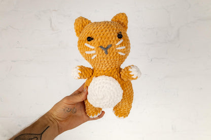 Crochet Cat Plushie - Amigurumi Toys Readymade