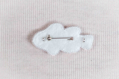 Clown Fish - Readymade Beaded Brooch