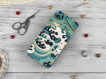 Wooden Needle Holder