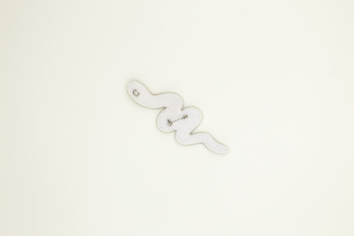 Snake - Readymade Beaded Brooch