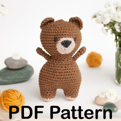 Crochet Teddy Bear - Amigurumi PDF Pattern
