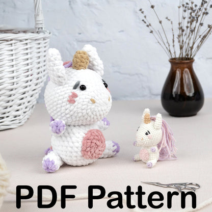 Crochet Unicorn - Amigurumi PDF Pattern