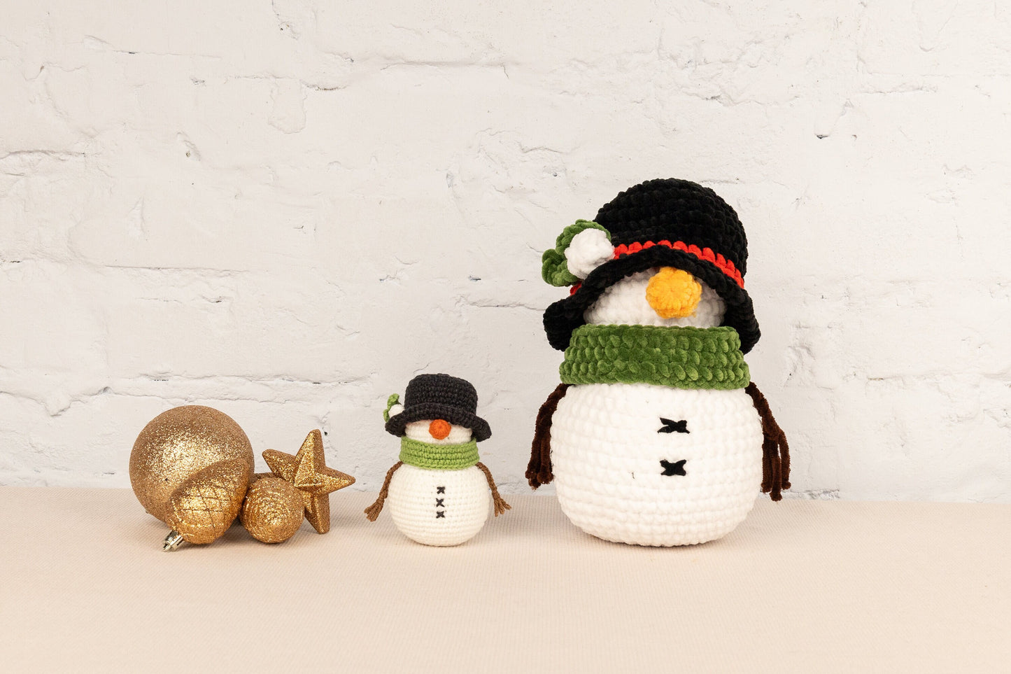 Crochet Snowman - Amigurumi PDF Pattern