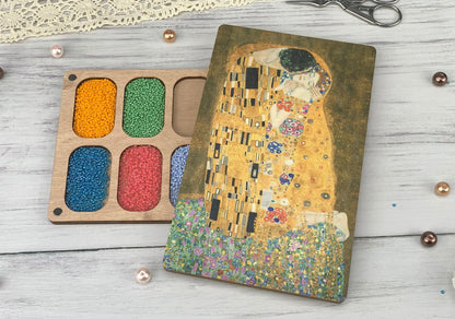 Wooden Seed Bead Organizer