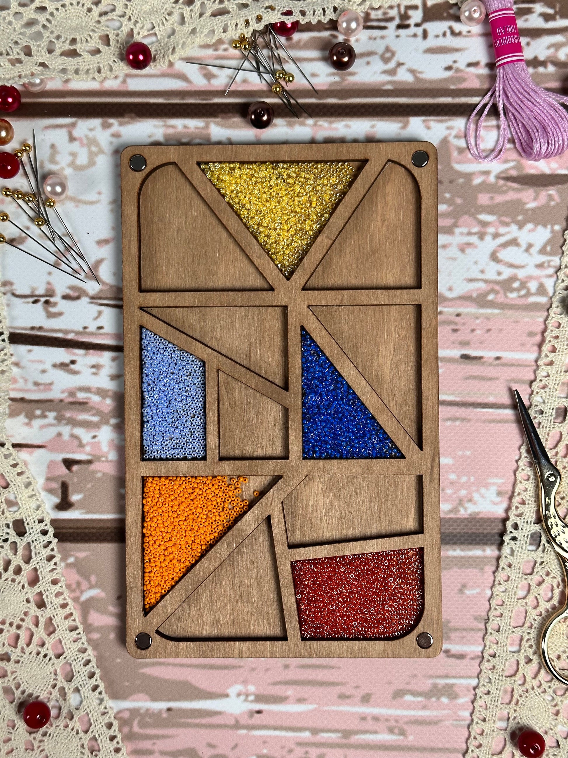 a picture of a piece of art made out of wood