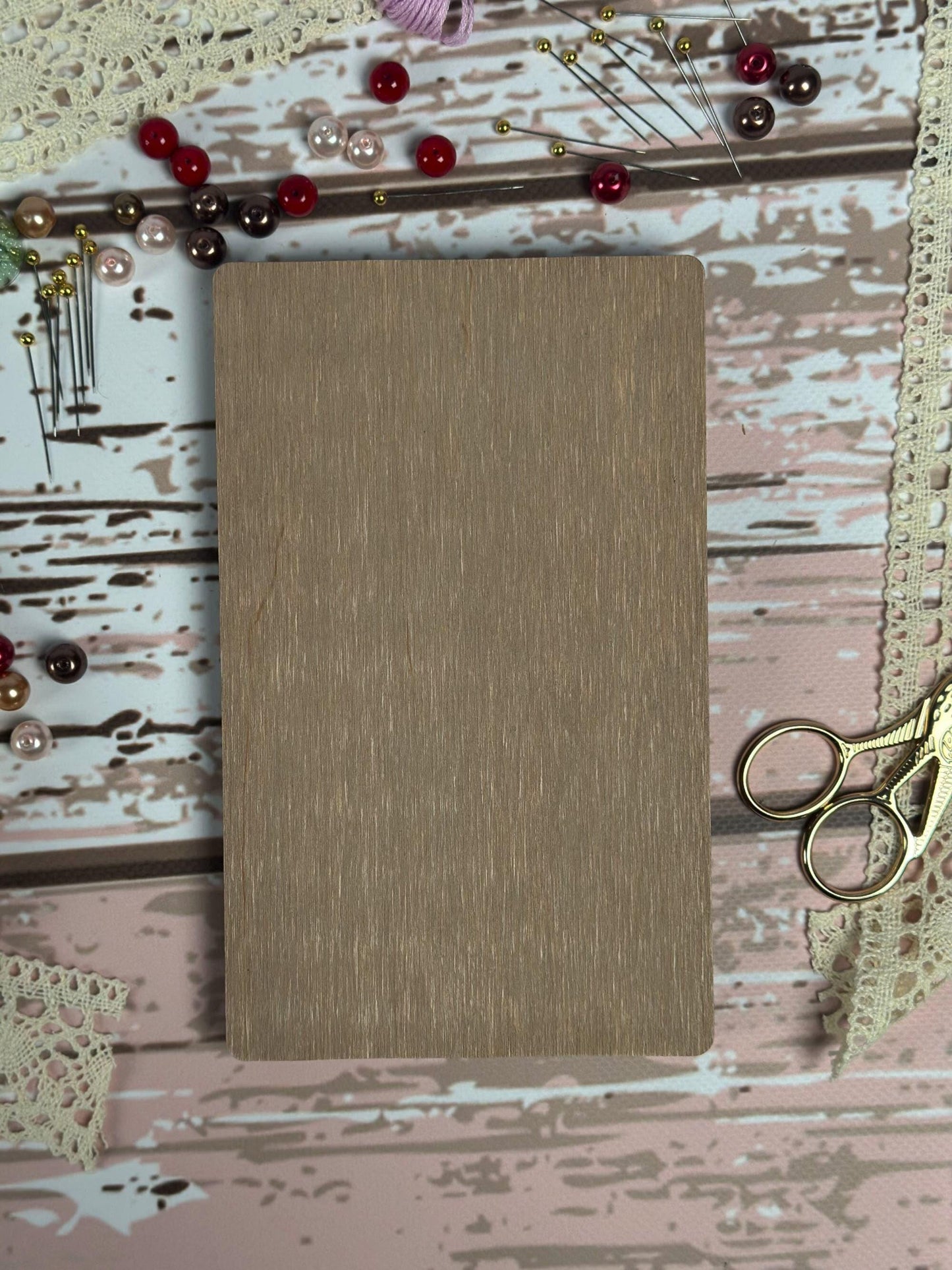 Bead Embroidery Kit - Wooden Seed Beads Organizer