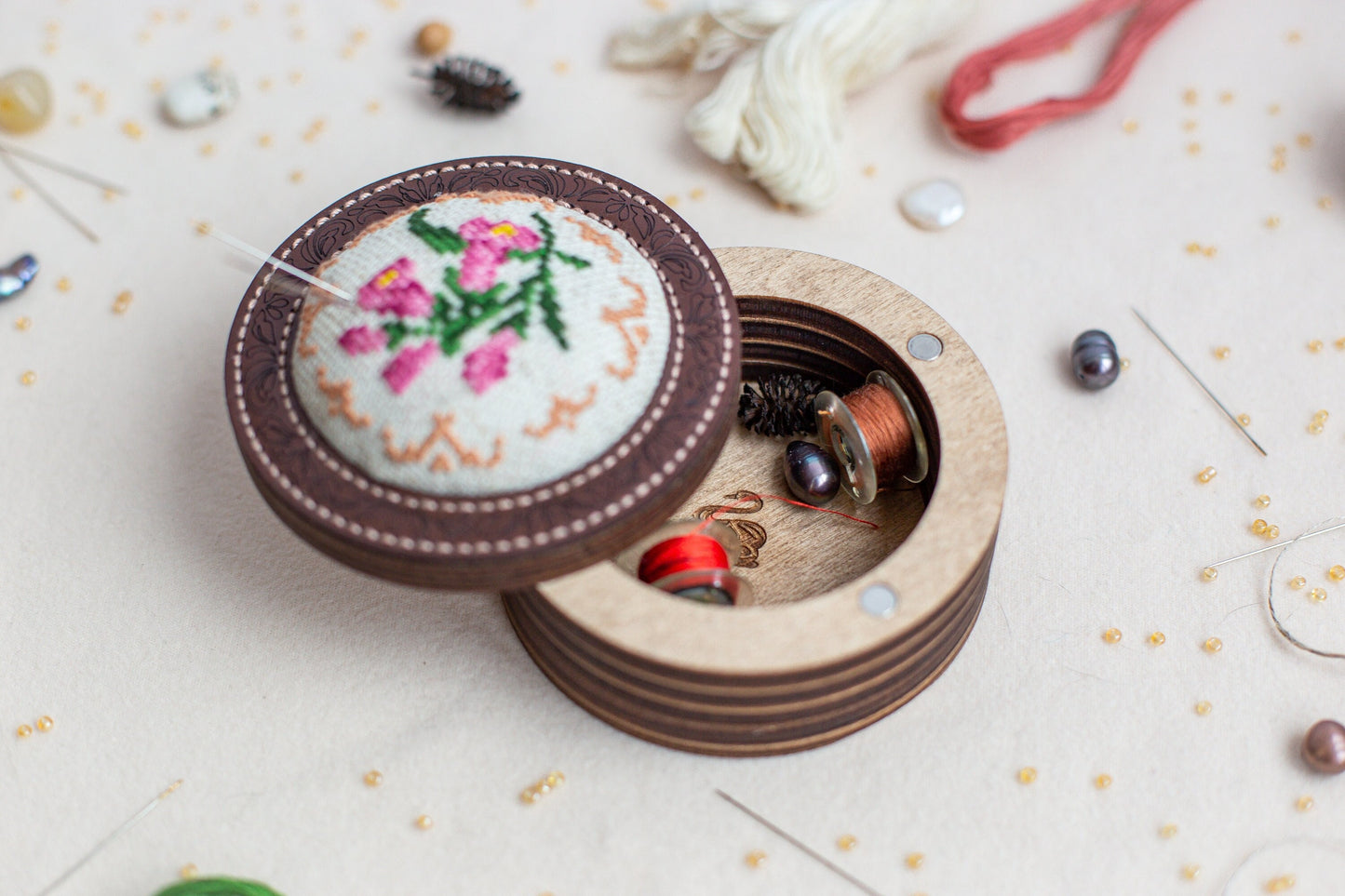 Embroidery Sewing Box Kit