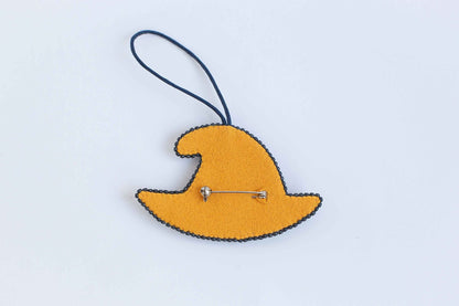 Witch Hat - Readymade Beaded Brooch