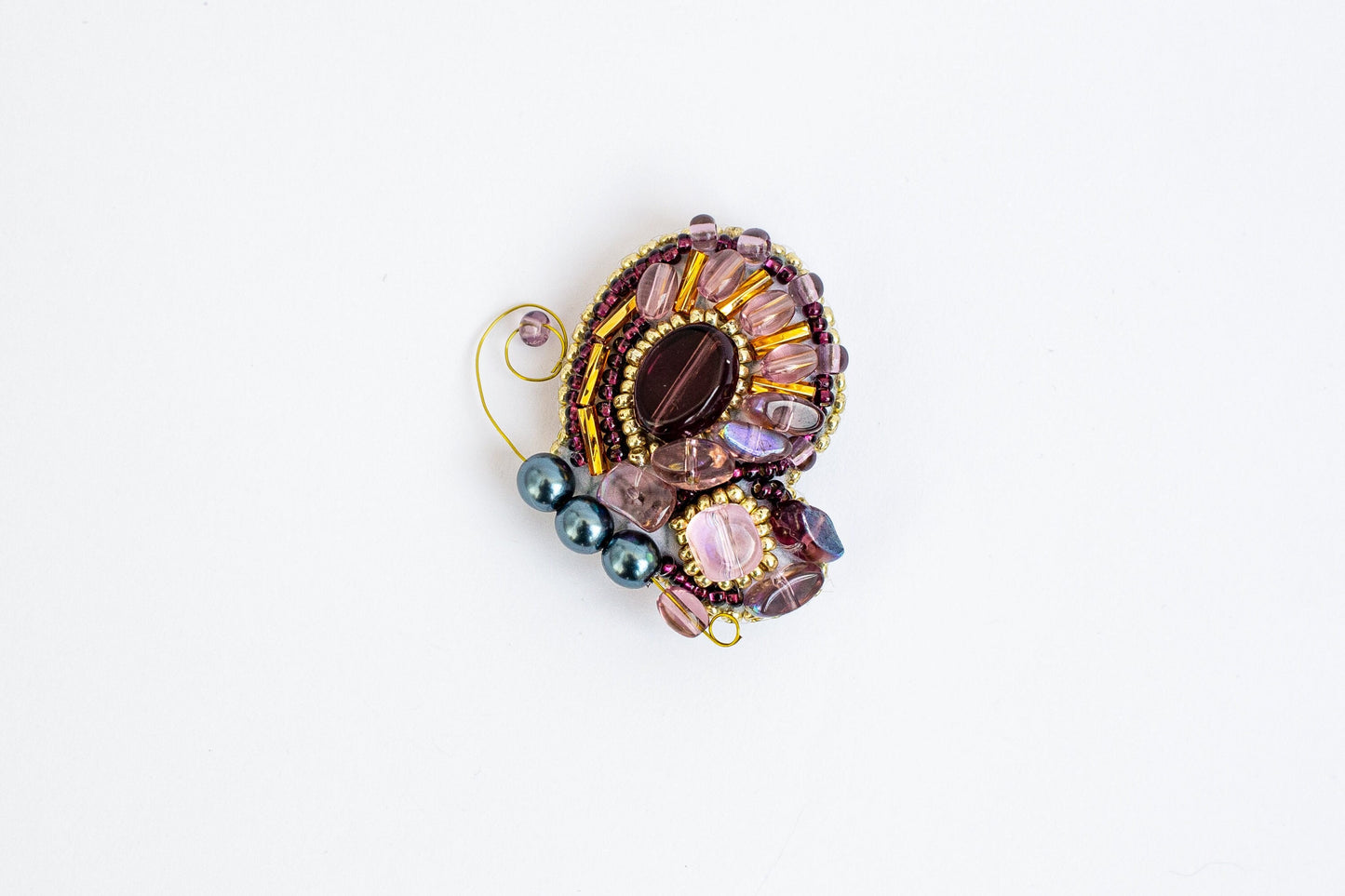 Butterfly - Readymade Beaded Brooch