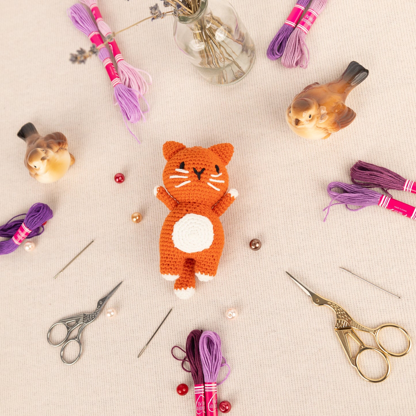 Crochet Cat - Amigurumi Toys Readymade