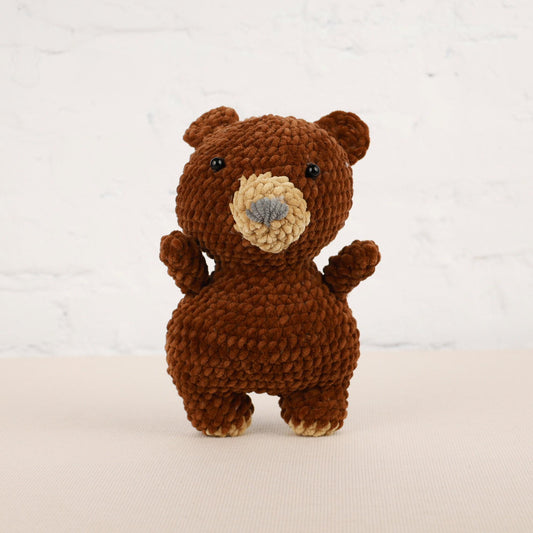 Crochet Bear Plushie - Amigurumi Toys Readymade