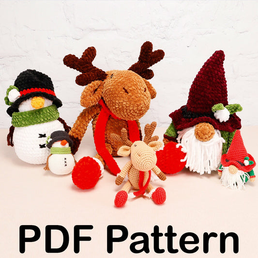 Crochet Christmas Toys - Amigurumi PDF Patterns