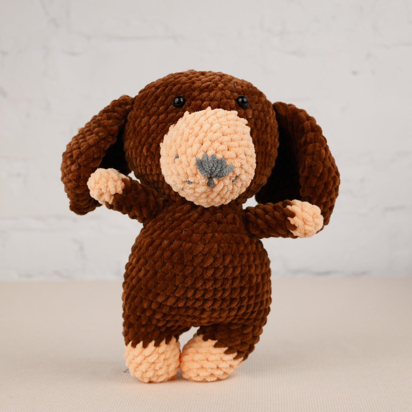 Crochet Dog Plushie - Amigurumi Toys Readymade