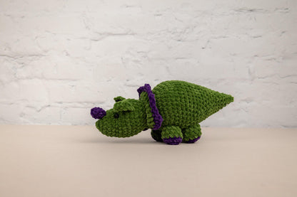 Crochet Dinosaur Plushie - Amigurumi Toys Readymade