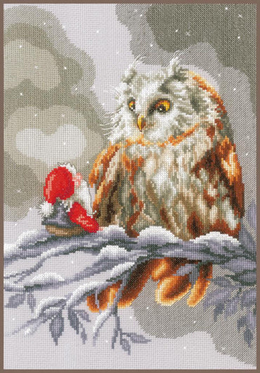 Owl - Cross stitch Embroidery DIY Kits