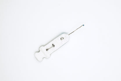 Syringe - Readymade Beaded Brooch