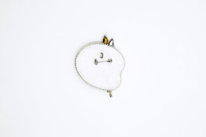 Artist Palette - Readymade Beaded Brooch