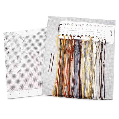 Owl - Cross stitch Embroidery DIY Kits