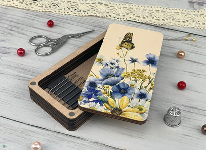 Wooden Needle Holder