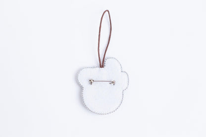 Christmas Ball - Readymade Beaded Brooch