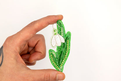 a hand holding a piece of string art