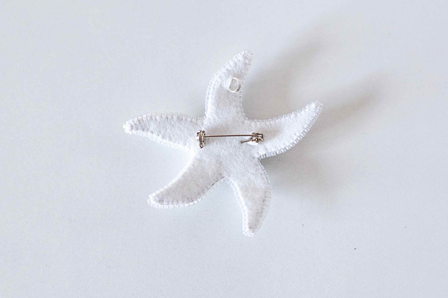 Starfish - Readymade Beaded Brooch