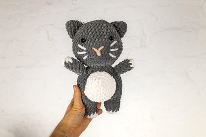 Plush Cat - Crochet Amigurumi DIY kit